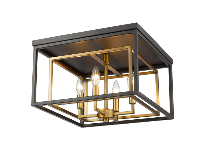Euclid - 4 Light Flush Mount