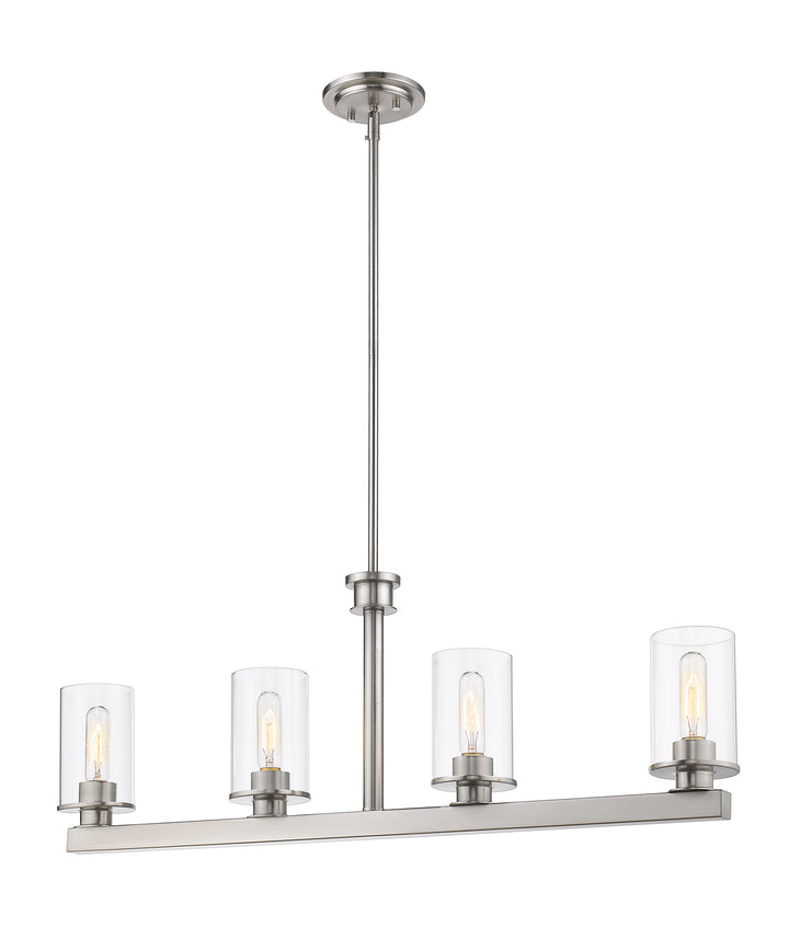 Savannah - 4 Light Linear Chandelier