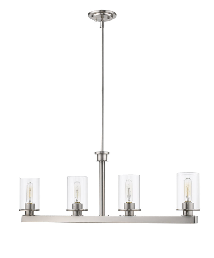 Savannah - 4 Light Linear Chandelier