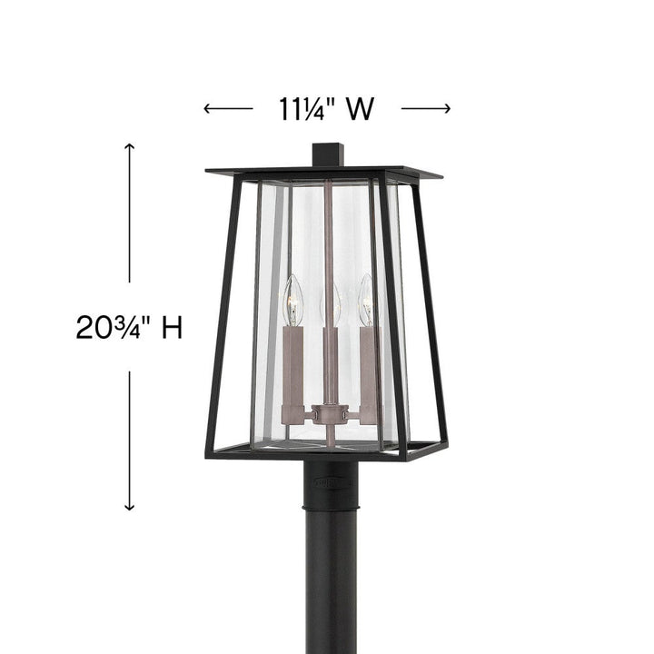 Walker Medium Post Mount Lantern