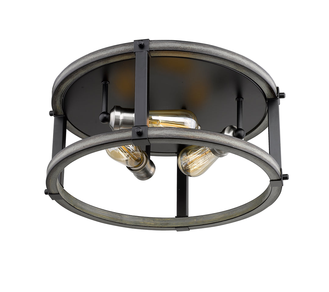Kirkland - 3 Light Flush Mount