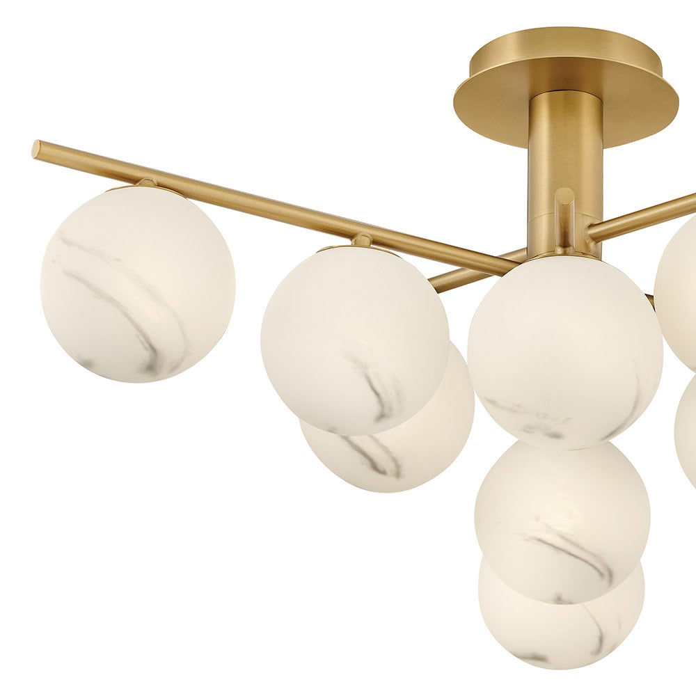 Selene Large Semi-Flush Mount