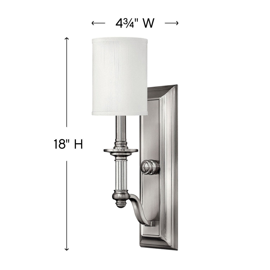 Sussex Medium Single Light Sconce