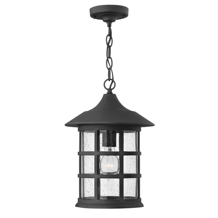 Freeport Large Hanging Pendant in Black by Hinkley