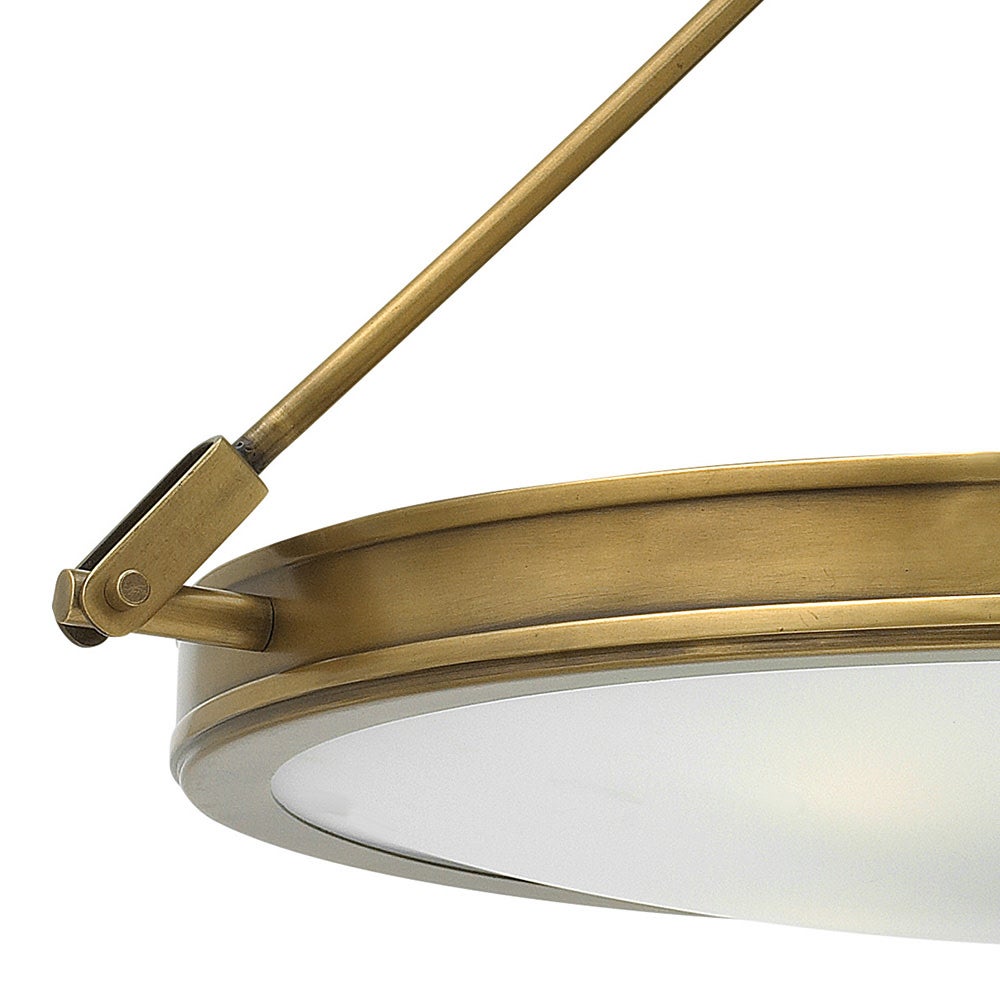 Collier Medium Semi-Flush Mount