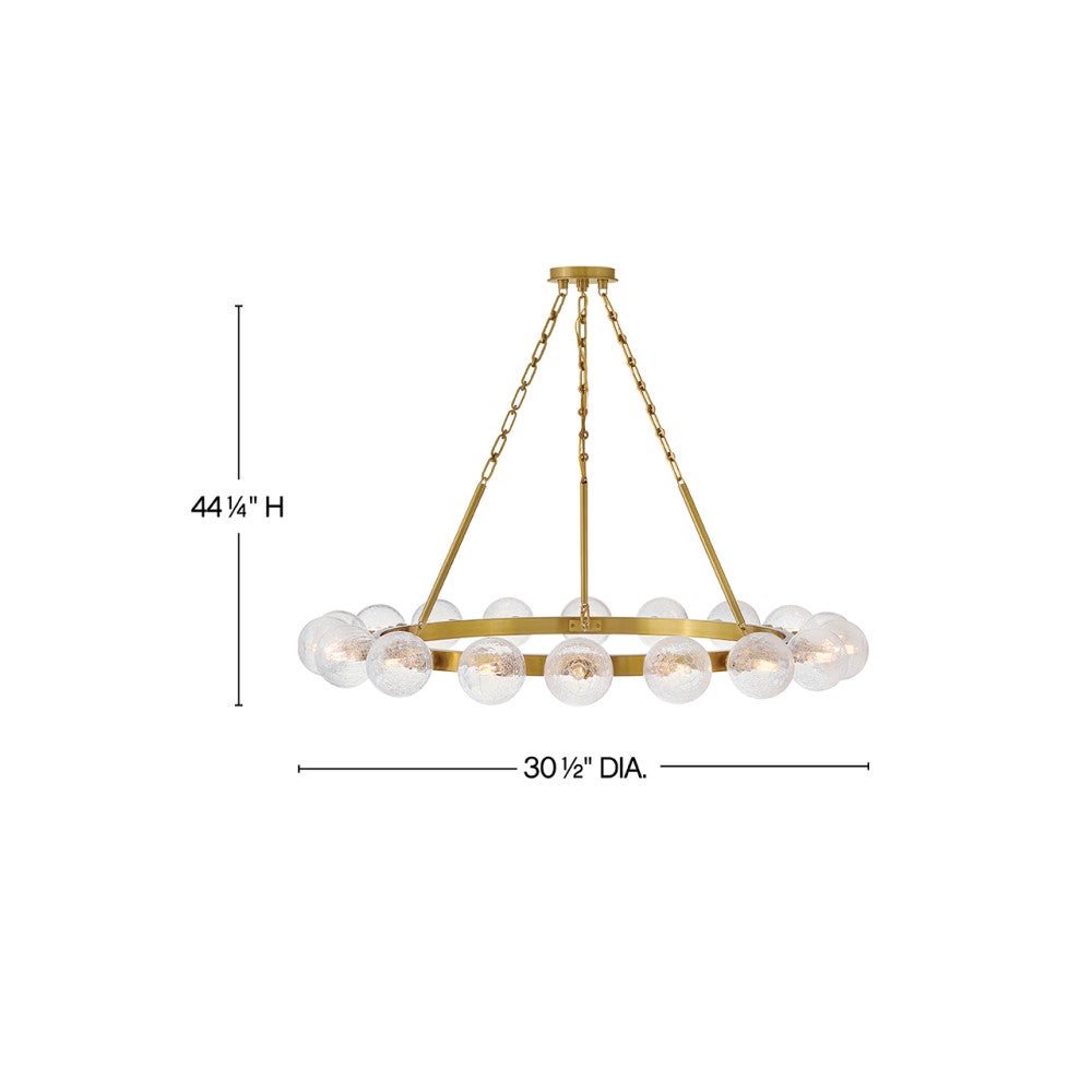 Coco Single Tier Chandelier