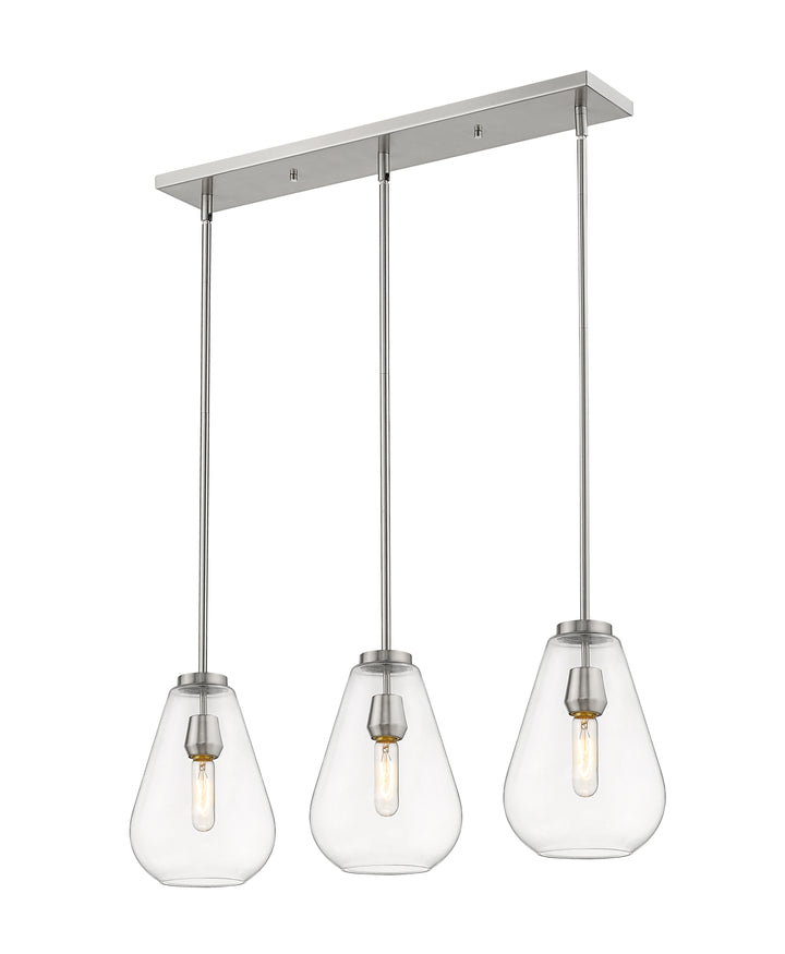 Ayra - 3 Light Linear Chandelier