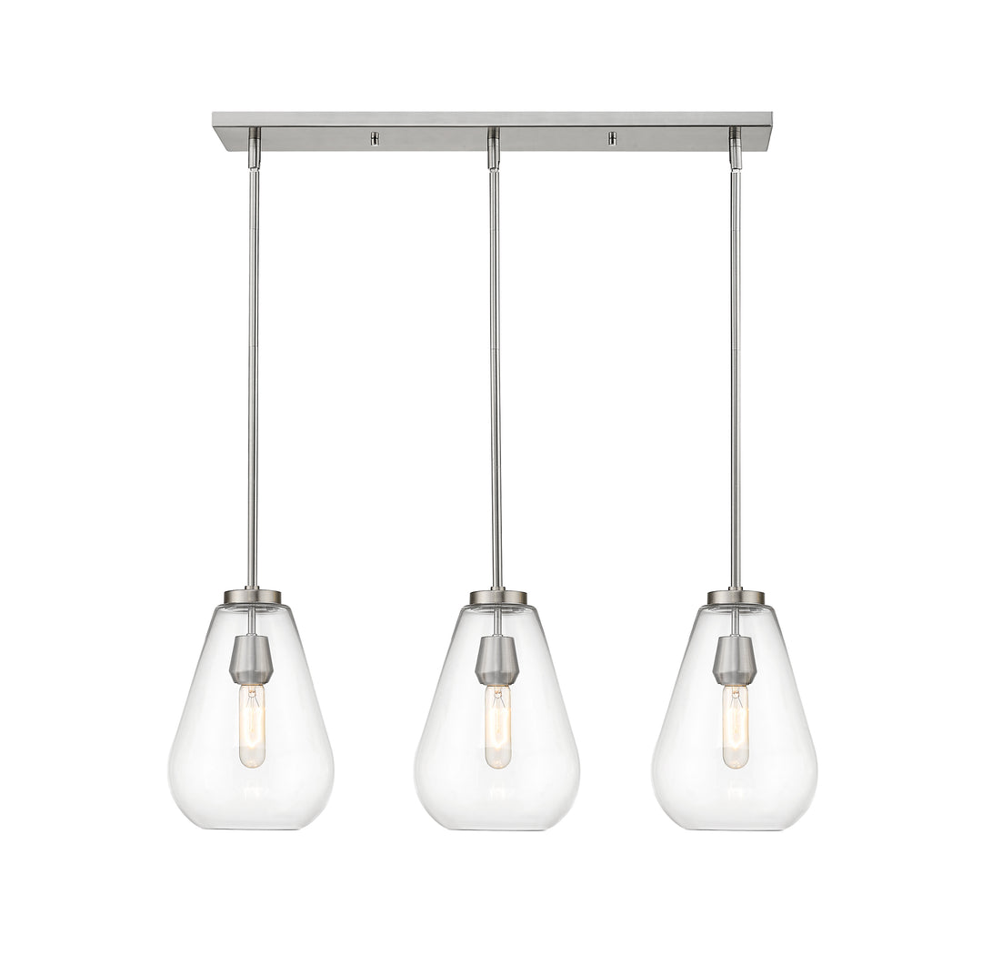Ayra - 3 Light Linear Chandelier