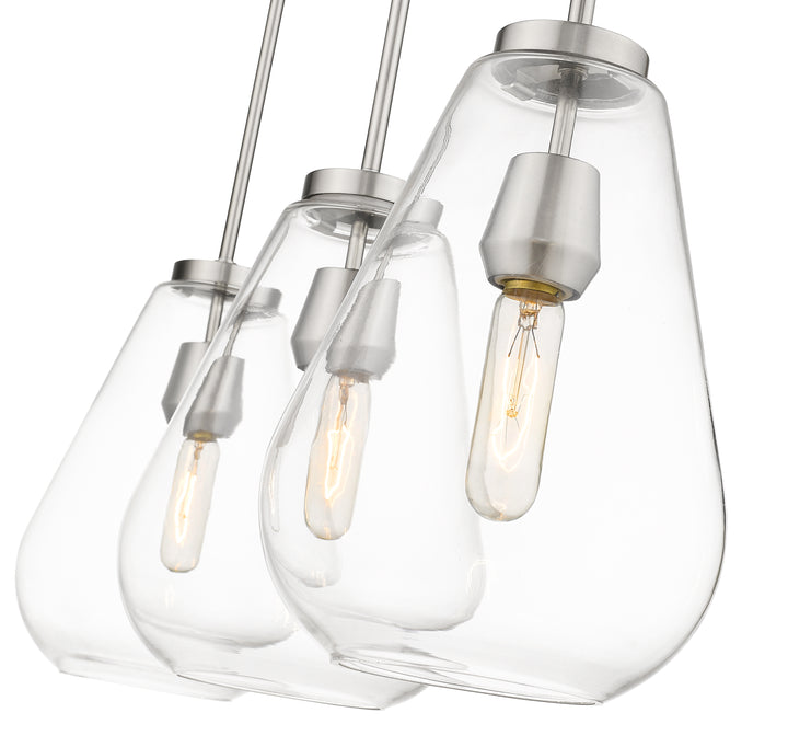 Ayra - 3 Light Linear Chandelier