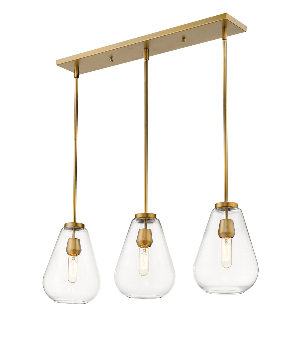 Ayra - 3 Light Linear Chandelier