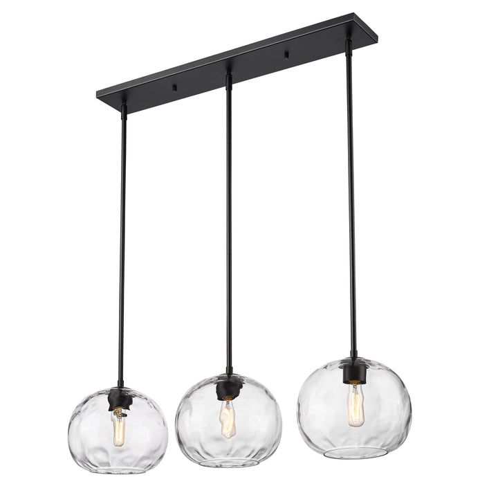 Chloe - 3 Light Linear Chandelier