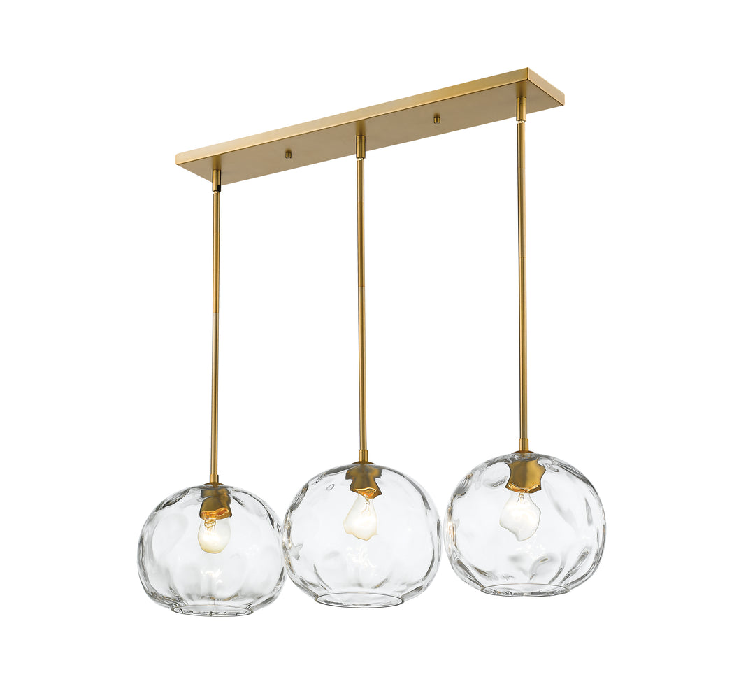 Chloe - 3 Light Linear Chandelier