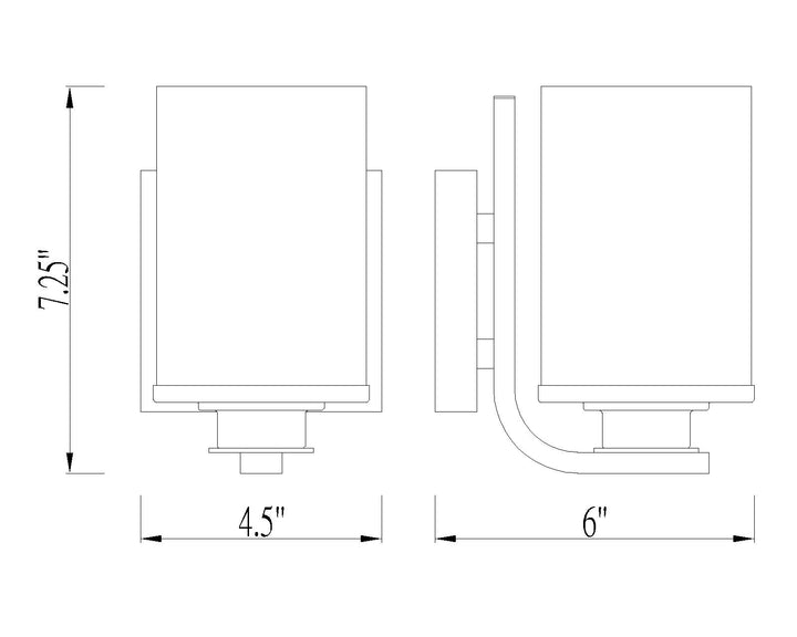 Beckett - 1 Light Wall Sconce