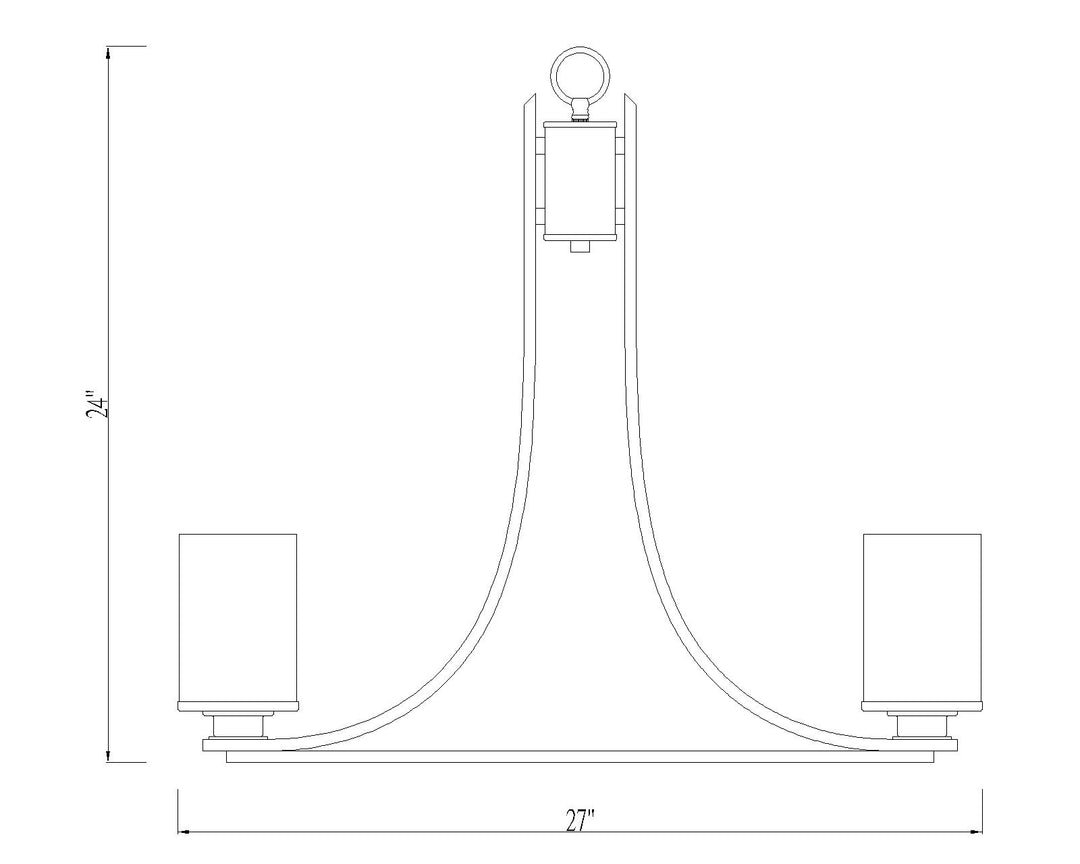 Beckett - 5 Light Chandelier