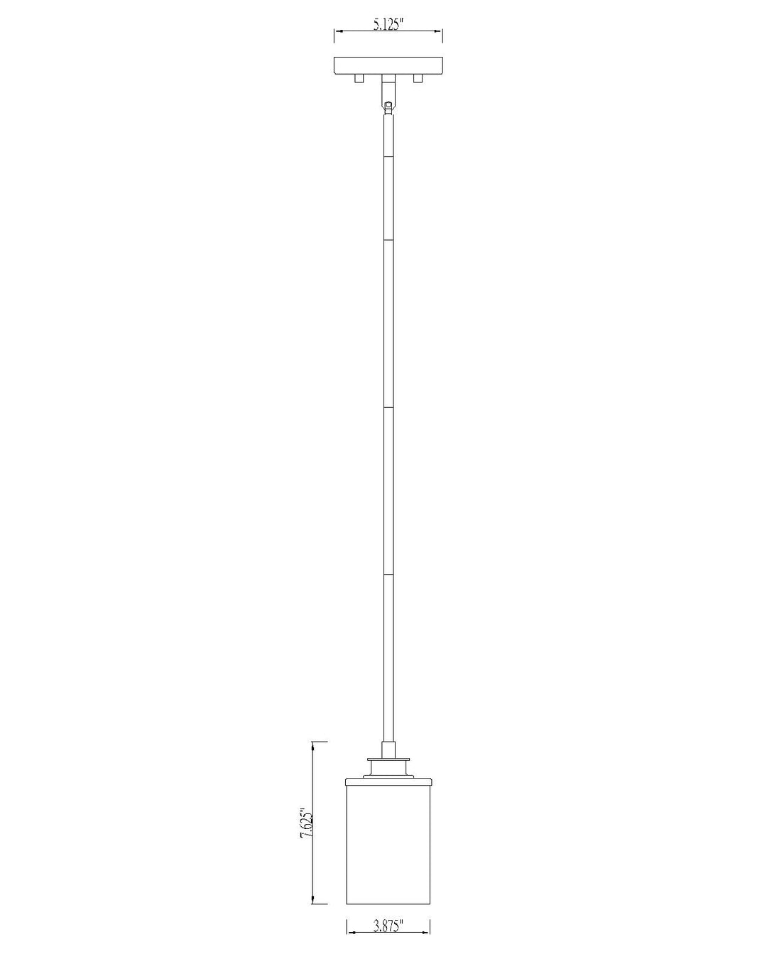 Beckett - 1 Light Pendant