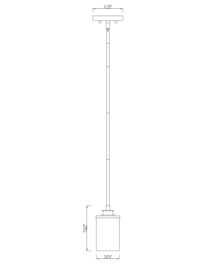 Beckett - 1 Light Pendant