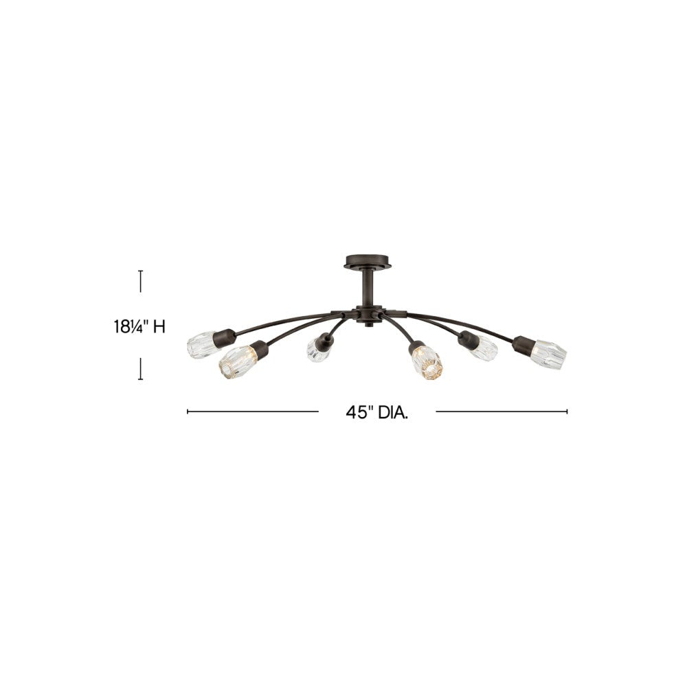 Atera Single Tier Chandelier