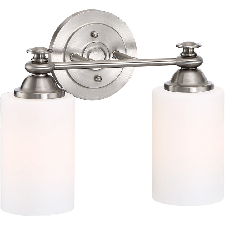 Dardyn Vanity Light in Brushed Polished Nickel by Craftmade