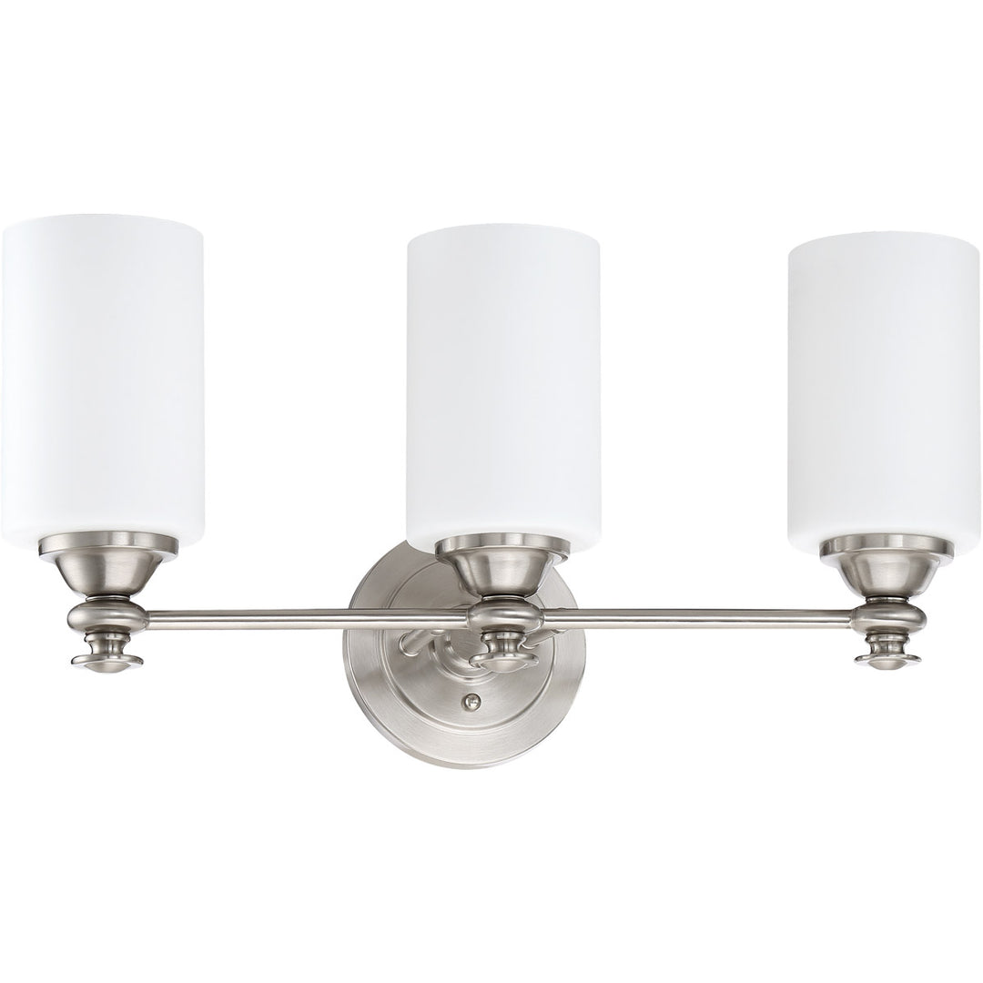 Dardyn Vanity Light in Brushed Polished Nickel by Craftmade