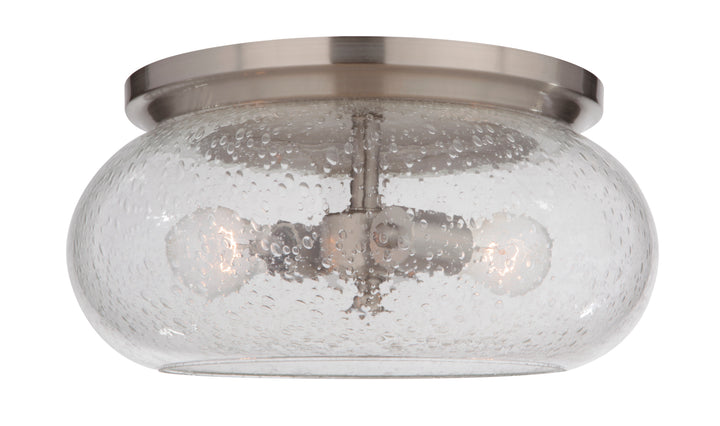 Serene 2-Light Flush Mount in Brushed Polished Nickel by Craftmade