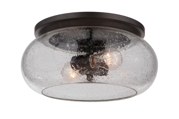 Serene 2-Light Flush Mount in Espresso by Craftmade