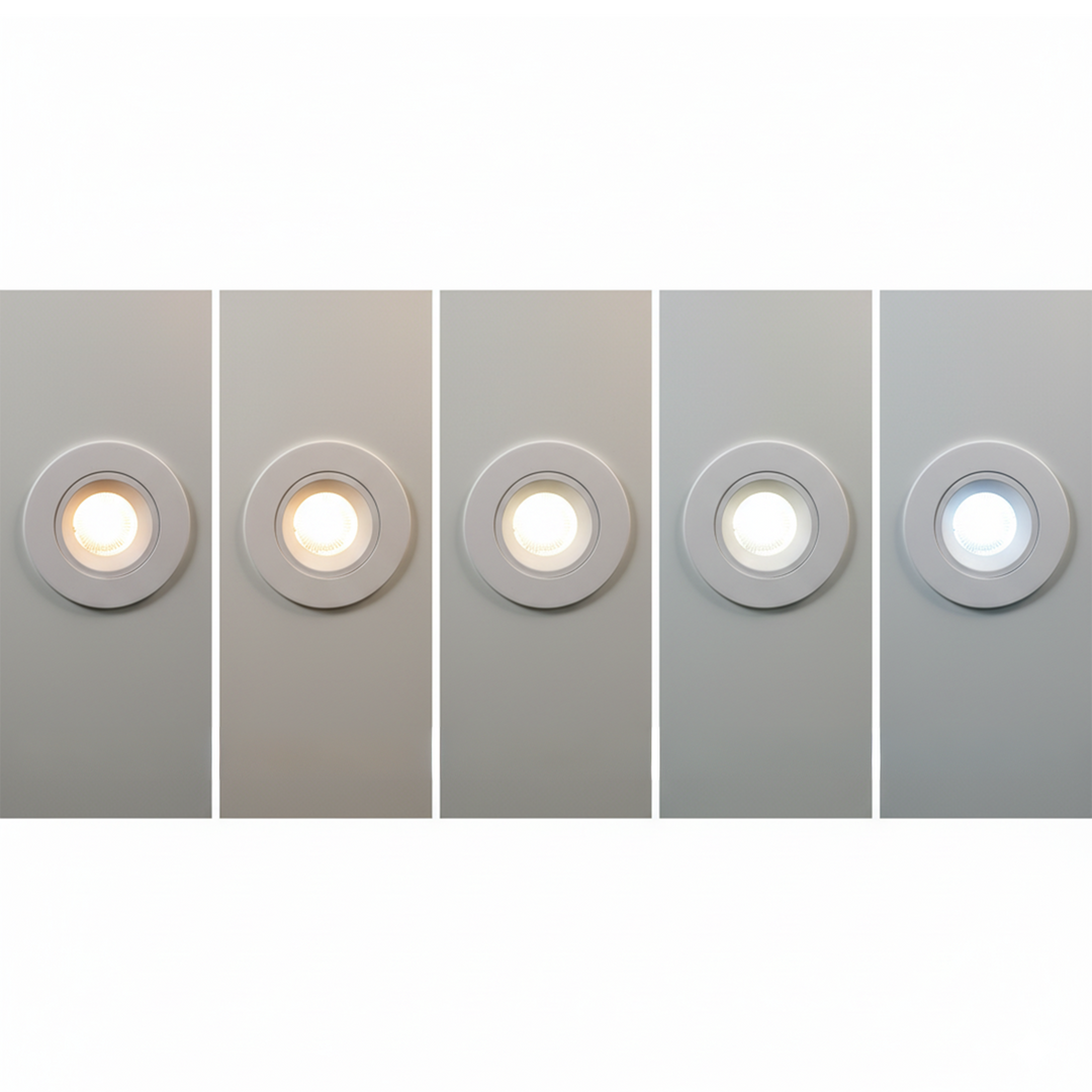 4" Regressed Gimbal LED Recessed Light 5CCT - SLIM4DGR