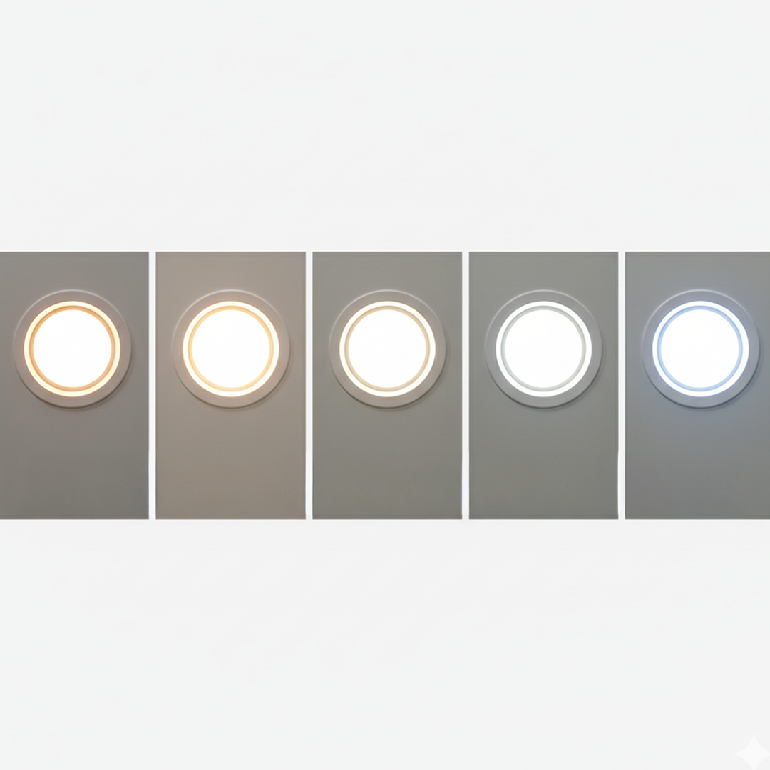 4" Deep Regressed Slim LED Recessed Light 5CCT - DISC4DR