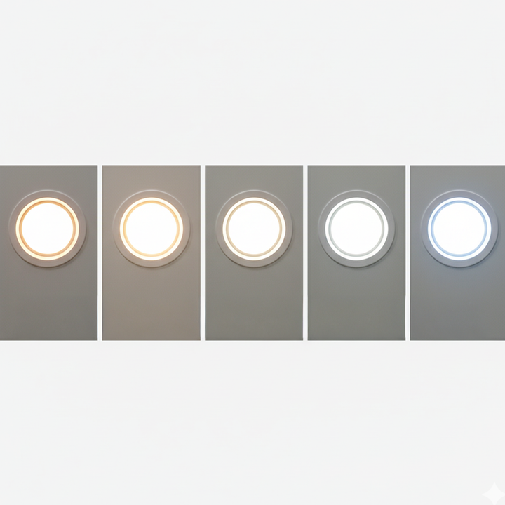 4" Deep Regressed Slim LED Recessed Light 5CCT - DISC4DR