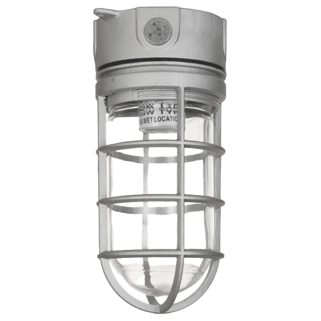 LED Cage Vapor-Proof Fixture - Ceiling Mount