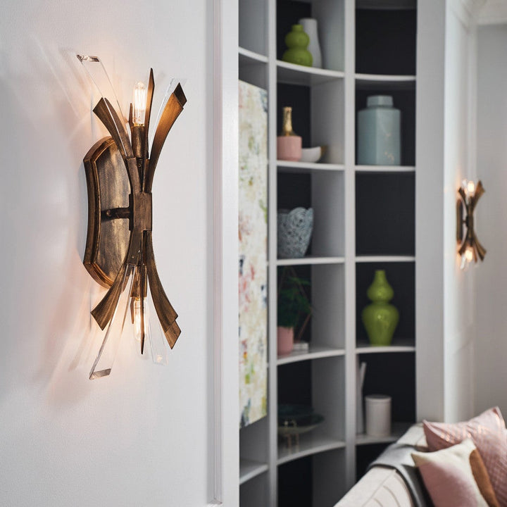 Vida Medium Two Light Sconce