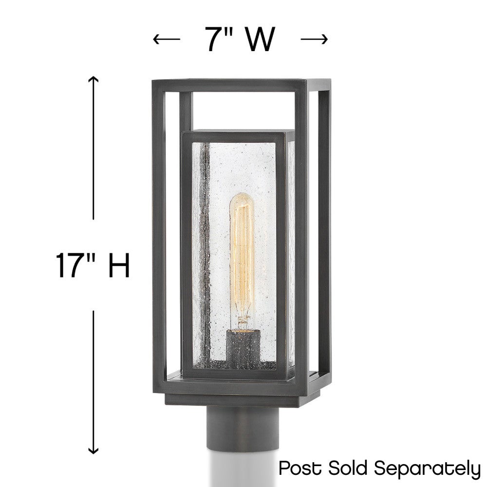 Republic Medium Post Mount Lantern