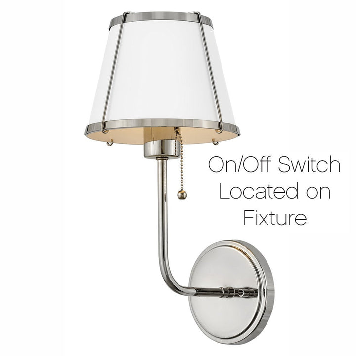Clarke Medium Single Light Sconce