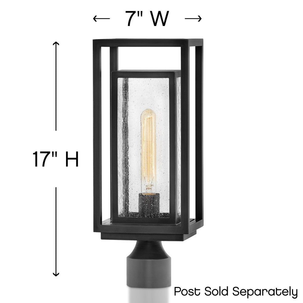 Republic Medium Post Mount Lantern