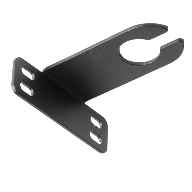 Gutter Mount Bracket Landscape Accessory in Black on Stainless Steel by WAC Lighting