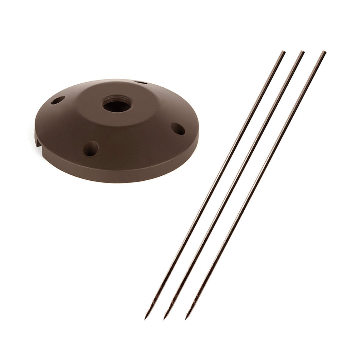 Surface Mount Flange/Stake Landscape Accessory