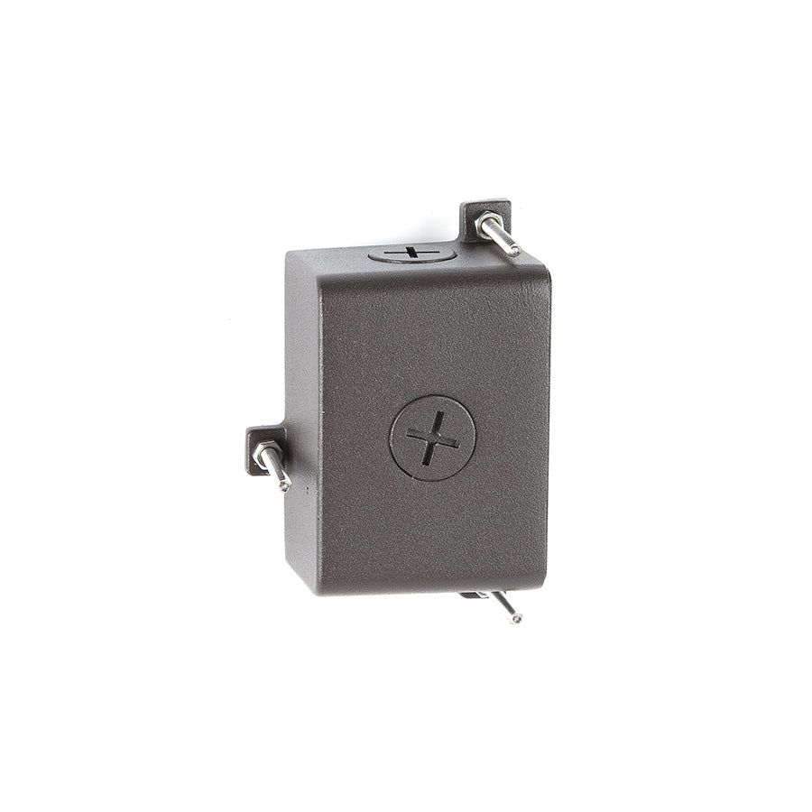 Tree Mount Junction Box Landscape Accessory in Black on Aluminum by WAC Lighting