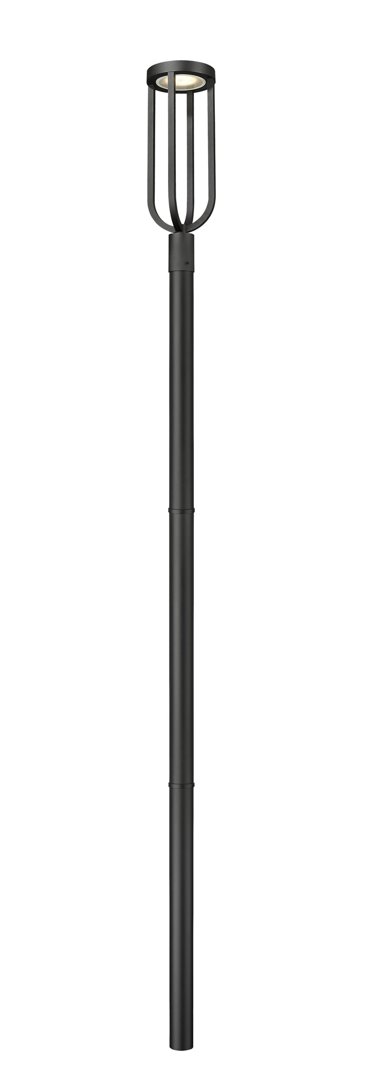 Leland - LED 1 Light Outdoor Post Light (5005PHB-5009P96-BK)