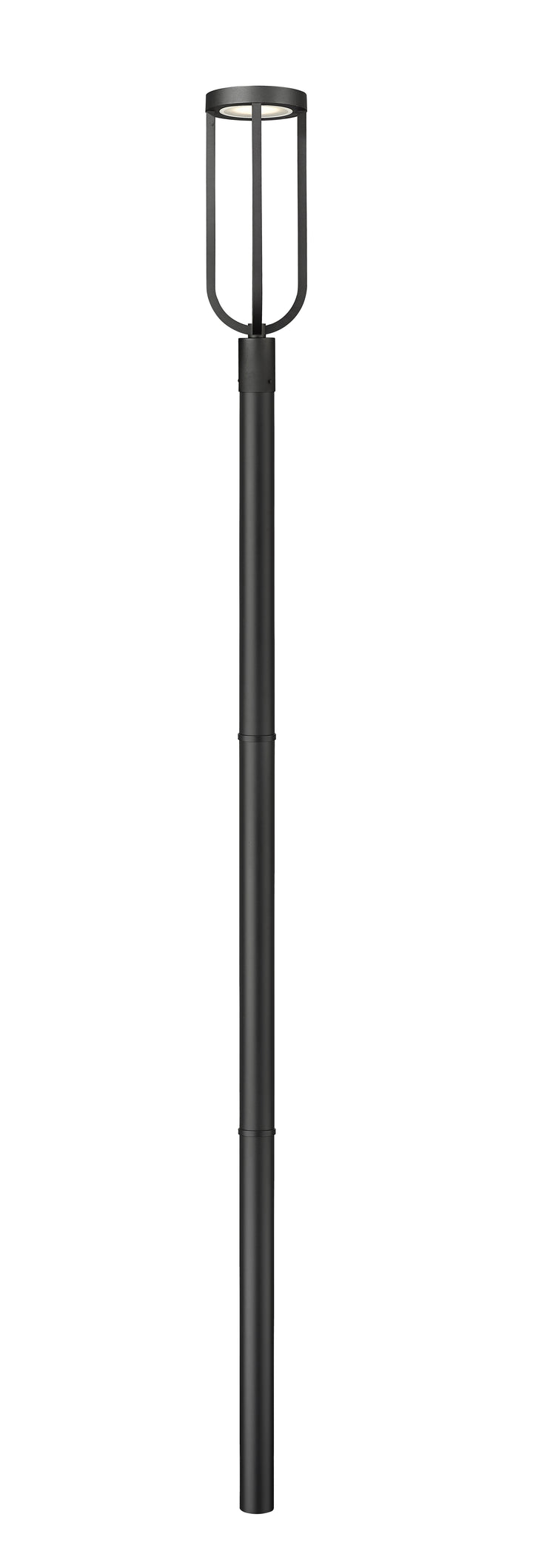 Leland - LED 1 Light Outdoor Post Light (5005PHB-5009P96-BK)