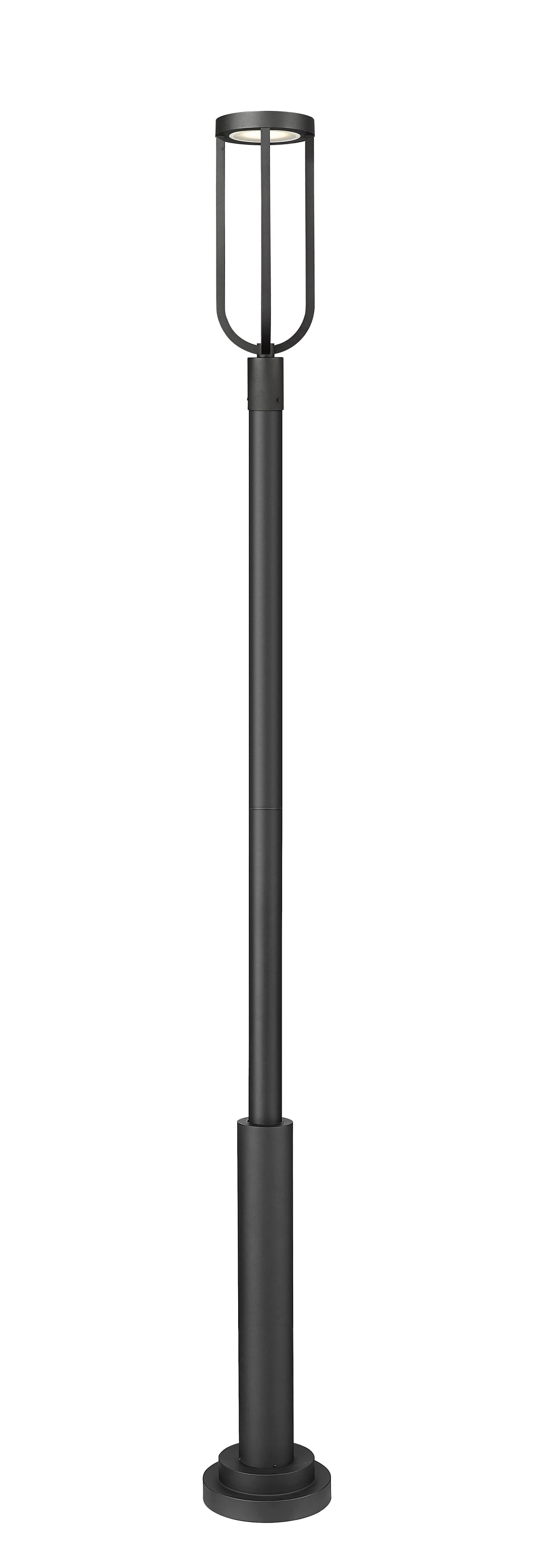 Leland - LED 1 Light Outdoor Post Light (5005PHB-5010P-BK)