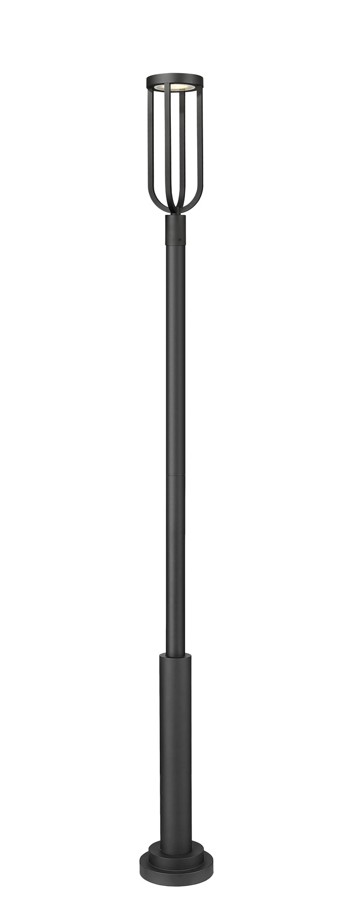 Leland - LED 1 Light Outdoor Post Light (5005PHB-5010P-BK)