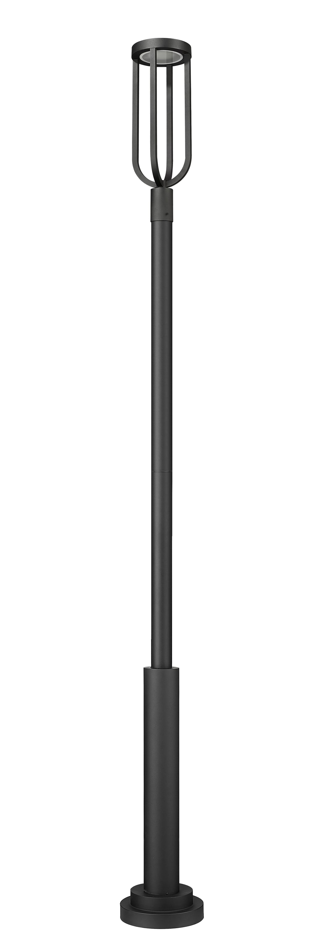 Leland - LED 1 Light Outdoor Post Light (5005PHB-5010P-BK)
