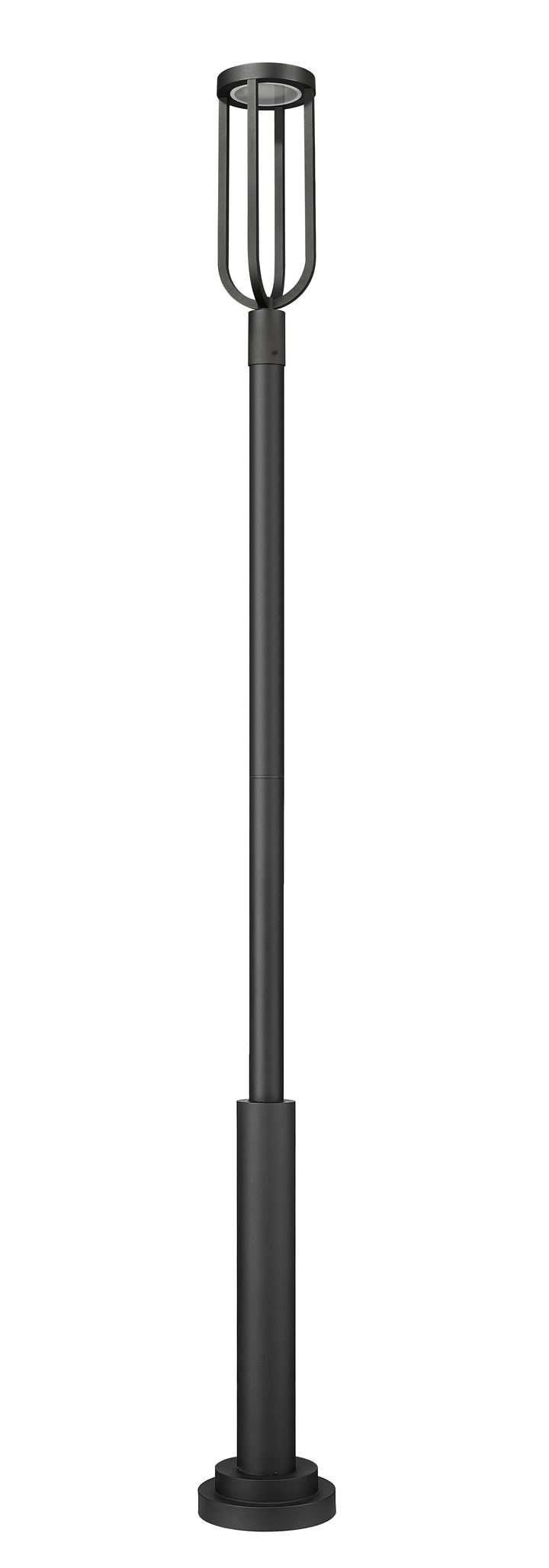 Leland - LED 1 Light Outdoor Post Light (5005PHB-5010P-BK)