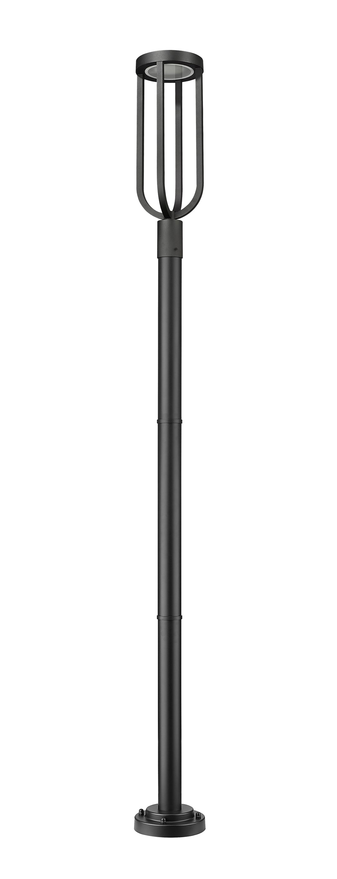 Leland - LED 1 Light Outdoor Post Light (5005PHB-5012P-BK)