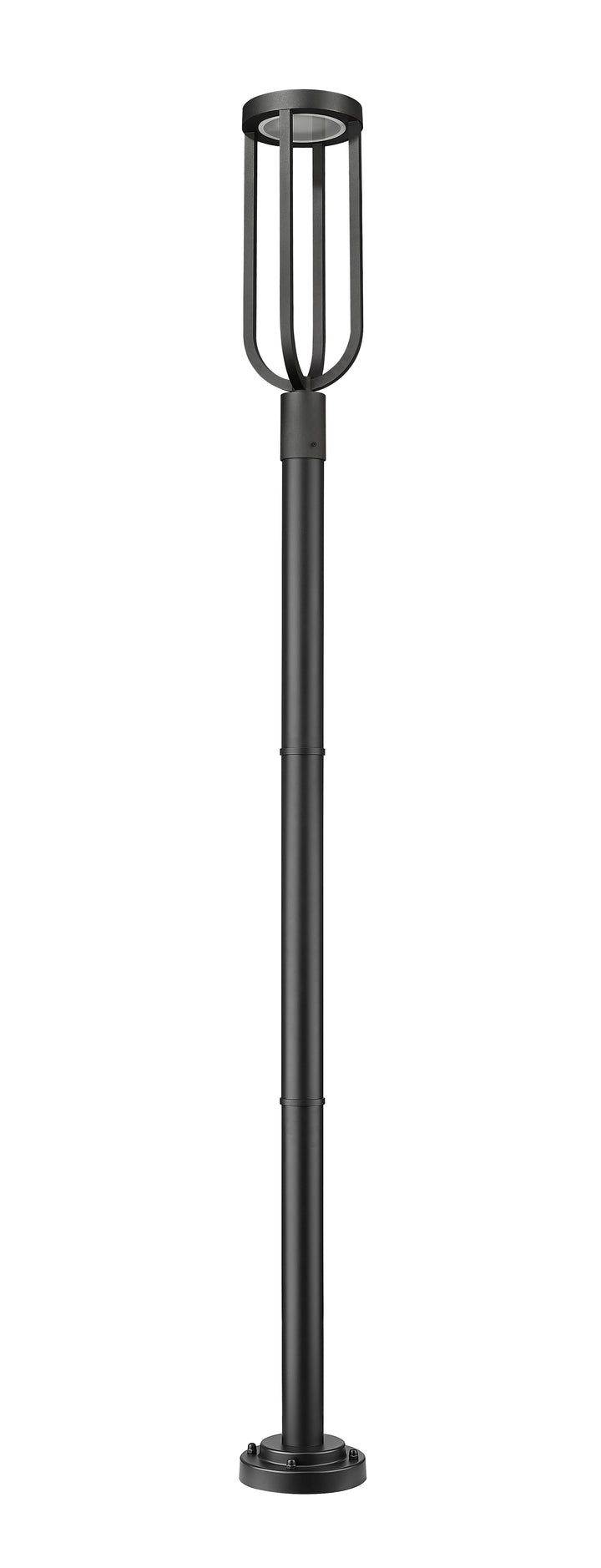 Leland - LED 1 Light Outdoor Post Light (5005PHB-5012P-BK)