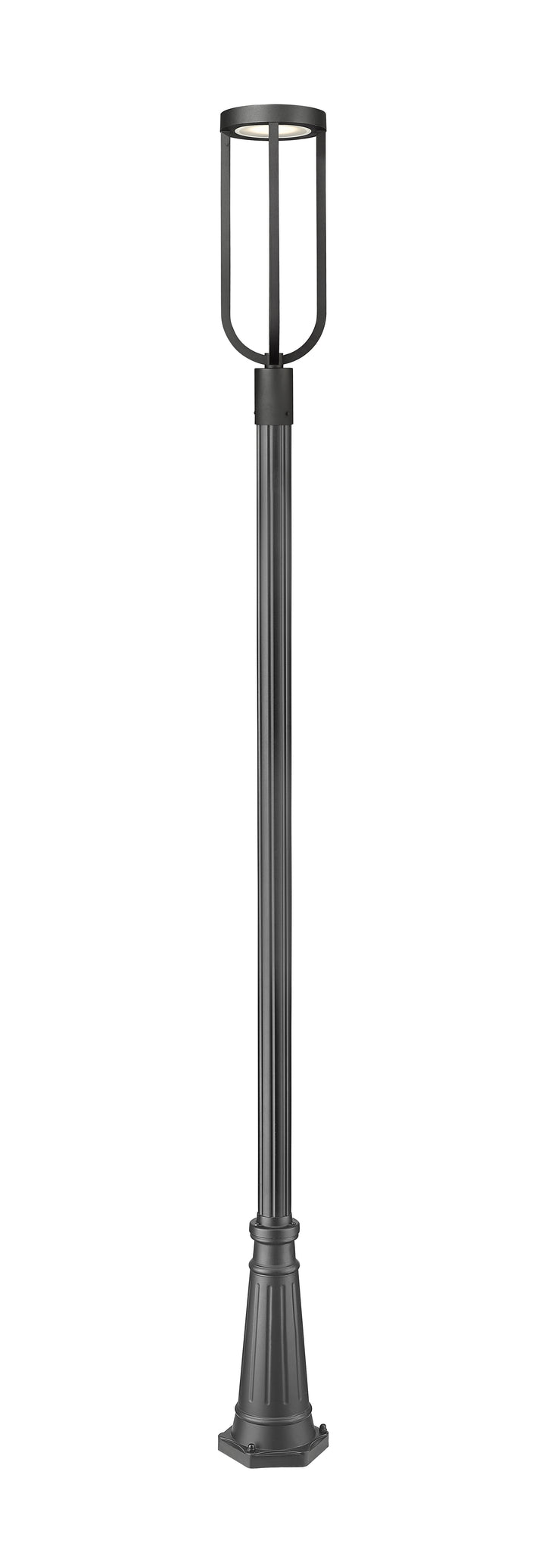 Leland - LED 1 Light Outdoor Post Light (5005PHB-519P-BK)