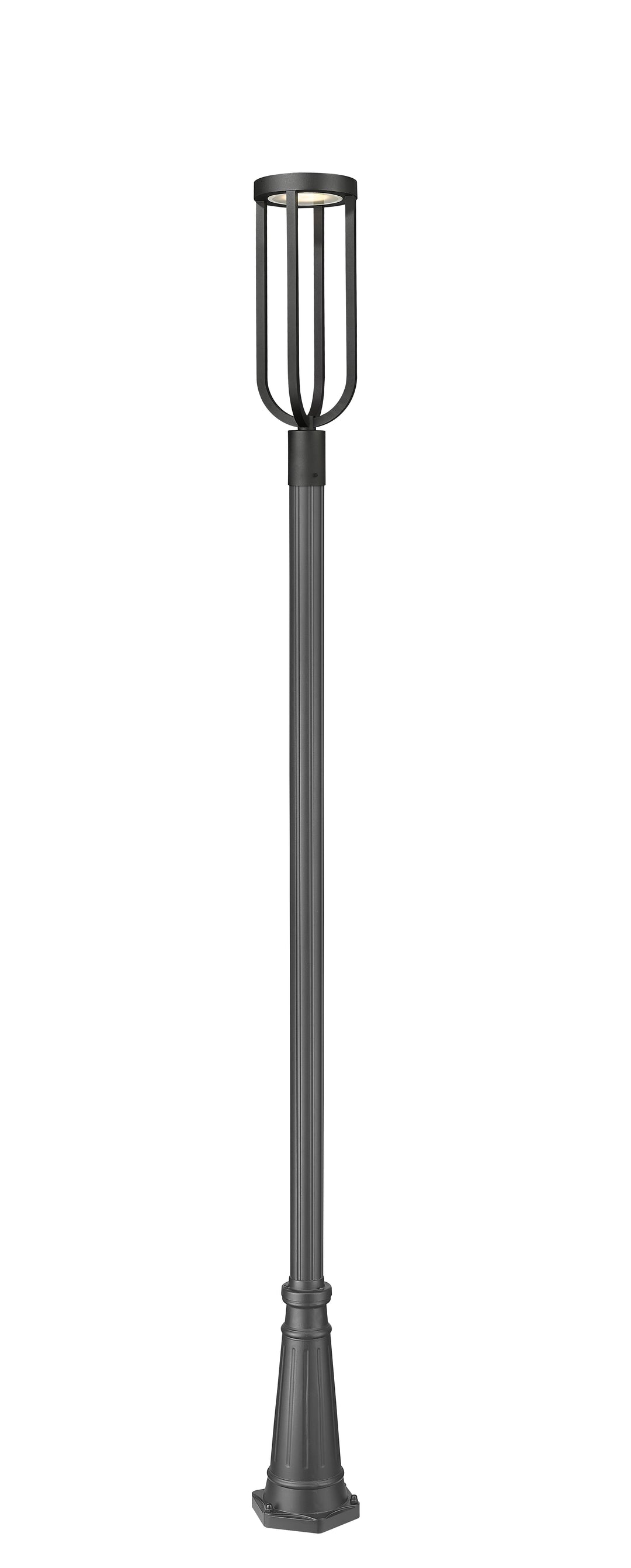 Leland - LED 1 Light Outdoor Post Light (5005PHB-519P-BK)