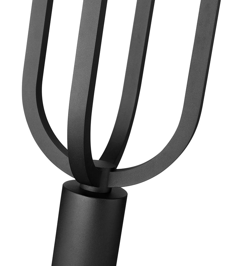 Leland - LED 1 Light Outdoor Post Light (5005PHB-519P-BK)