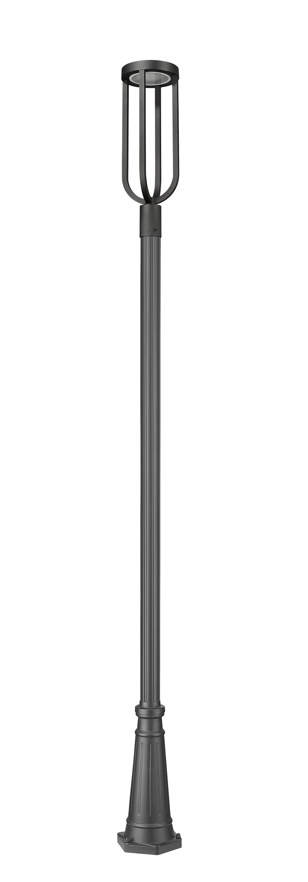 Leland - LED 1 Light Outdoor Post Light (5005PHB-519P-BK)