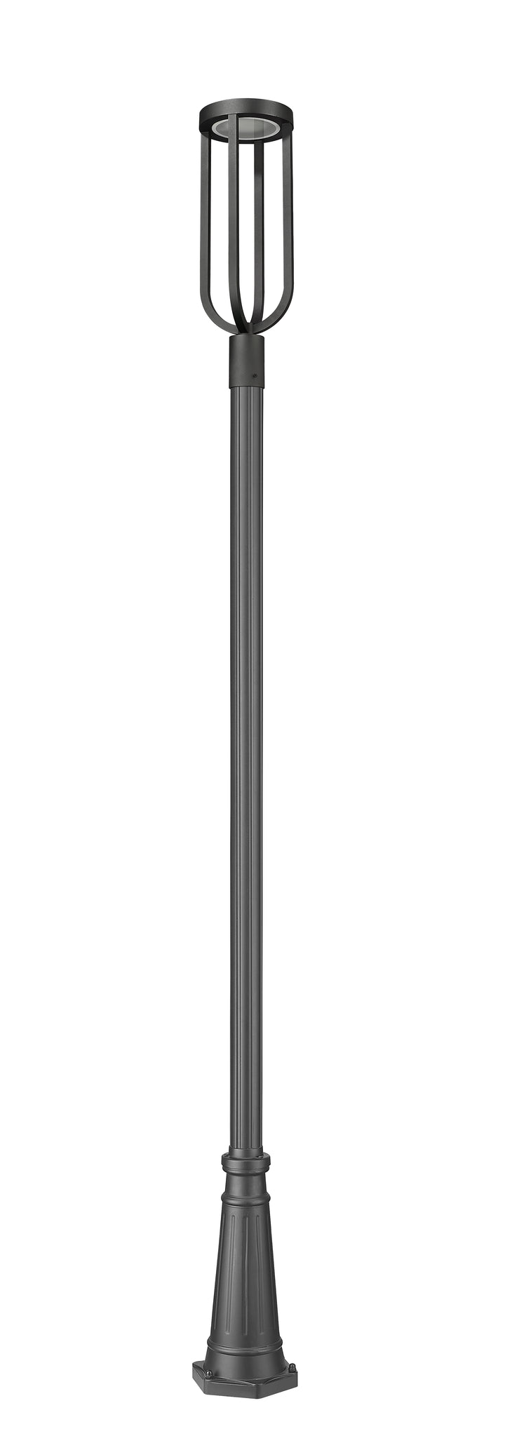 Leland - LED 1 Light Outdoor Post Light (5005PHB-519P-BK)