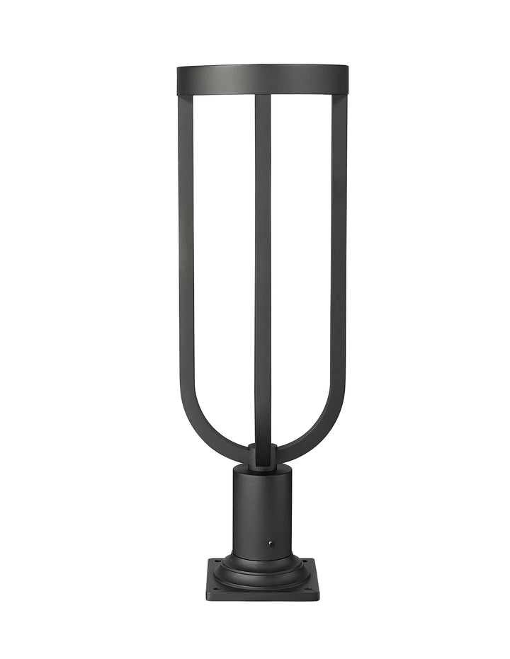 Leland - LED 1 Light Outdoor Pier Mount Light (5005PHB-533PM-BK)
